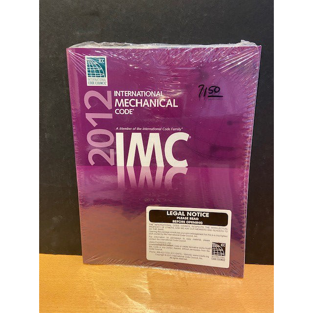 Mechanic Code Sheet 2012 International Mechanical Code Book – AIA St. Louis Bookstore