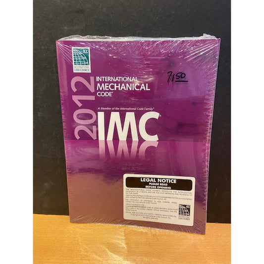 2012 International Mechanical Code Book