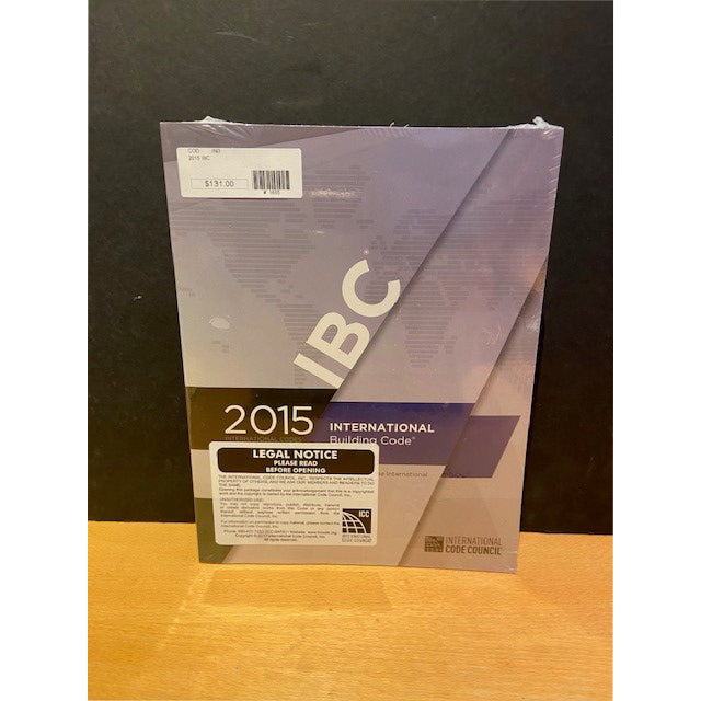 2015 International Building Code Book