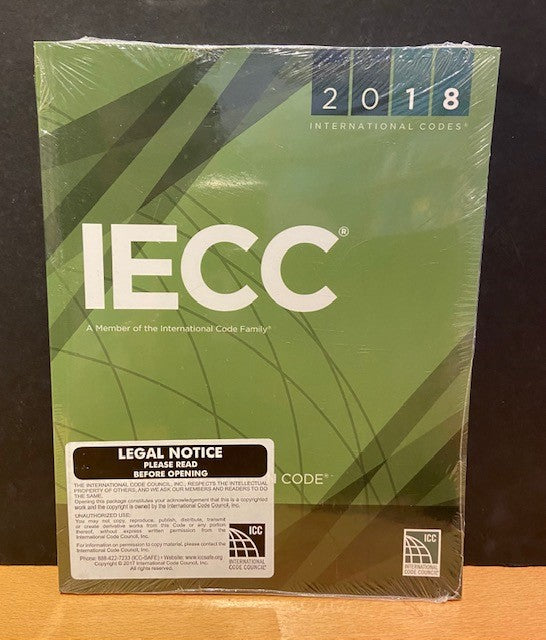 2018 International Energy Conservation Code Book