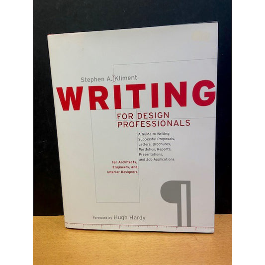 Writing for Design Professionals